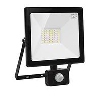 Maclean MCE630 LED Floodlight with PIR Motion Sensor IP44 (Warm White (3000k), 30W)