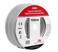 Maclean MCTV-571 SAT Antenna Cable Coaxial Cable RG6 1.0CCS SAT Cable (100M)