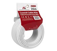 Maclean MCTV-574 SAT Antenna Cable Coaxial Cable RG6 1.0CCS SAT Cable (25M)