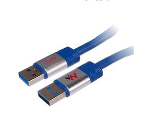 Maclean MCTV 617 USB 3.0 Extension Cable Blue A/Micro B Male - Micro B Up to 5Gb/s Adapter