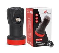 Maclean MCTV-668 Single LNB for Analogue and Digital Satellite Receiver Satellite Converter 0.1 dB Sky 3D Full HD Suitable Digital Switch Full HDTV + 1x F-Connector