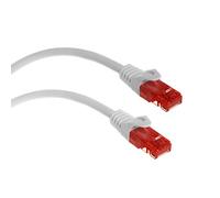 Maclean MCTV Ethernet cable Network cable Patch cable 2x RJ45 UTP cat 6 Network Lan cable 1,000 MBit/s (1m, White)