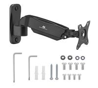 Maclean monitor wall mount, computer screen holder, 17-32'', 9kg max, mechanical spring, MC-979