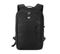 Maclean NanoRS Laptop Backpack for 39.6 cm Laptops, Black, 42x28,5x14cm, 17 | Waterproof, adjustable shoulder straps, multiple pockets, side expandable pocket, carry handle