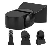 Maclean PIR motion sensor, infrared, IP65, black with black cover, range 12 m, MCE201 B/B