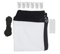 Maclean projection screen, 84", 177x99cm, 25mm 16:9 border, tension hooks, MC-980