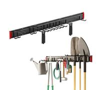 Maclean Wall Mount for Garden Tools and Garage Organiser