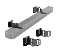 Maclean Wall Mount Soundbar | Adjustable Load Capacity 10 kg, Depth Adjustment 32-142 mm, Tilt Angle ±8°, Mounting M4, M5, M6 | Steel Bracket with Cable Guide MC-177