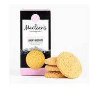 Maclean's Rhubarb and Custard Luxury Biscuits 150g [Pack of 12]