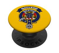 MacLeod Clan Badge Scottish Tartan PopSockets Adhesive PopGrip
