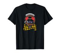 MacLeod Scottish Clan Badge & Tartan T-Shirt