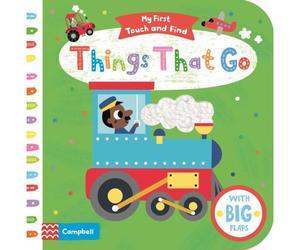 Macmillan My First Touch and Find Things That Go Children Early Learning Activity Book