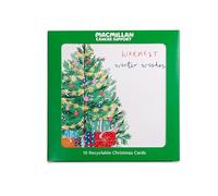 Macmillan Presents Under The Tree Charity Christmas Cards - Pack of 10 Luxury and Eco-Friendly Christmas Cards. Made in the UK.