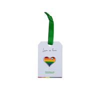 Macmillan Rainbow Heart Charity Wedding Favour (Pack of 10)