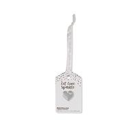 Macmillan Silver Love Lasts Forever Heart Pin Badge (Pack of 10)