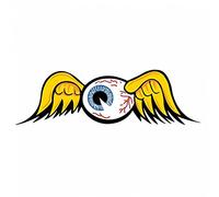 MACMRD Car Stickers 13Cm*5Cm Creative Car Stickers Flying Eyeball Waterproof Personality Decals Decoration Accessories Vinyl