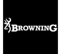 MACMRD Car Stickers 22.8 * 6.3Cm Car Sticker Vinyl Browning Hunt Deer Buck Chasse Car Stickers Decal 3D Car Styling Black/Silver/Laser