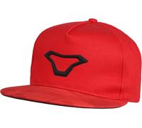 Macna 3D Logo Snapback Cap, black-red for Men
