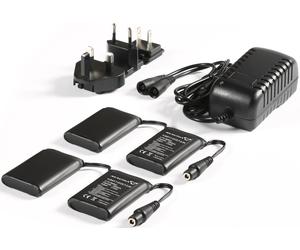 Macna 7,4 Volt 3A Battery Kit, black, One size