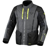 Macna Air Hybrid 2.0 Night Eye, textile jacket waterproof M Black/Dark Grey/Neon-Yellow
