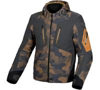 MACNA ANGLE textile jacket dark grey-brown-black S