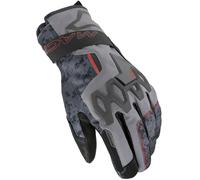 Macna Arcalon RTX waterproof Winter Motorcycle Gloves, black-grey-red, size S for Men
