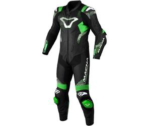 Macna Armadyl, leather suit 1pcs. 46 Black/Green/White