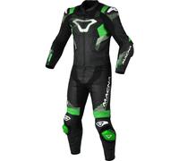 MACNA ARMADYL Lederkombi 2-teilig schwarz-grün-weiss 52