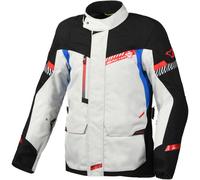 Macna Aspire waterproof Motorcycle Textile Jacket, black-grey, size L for Men