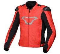Macna Aviant Air perforated Motorcycle Leather Jacket, red, size 48 for Men
