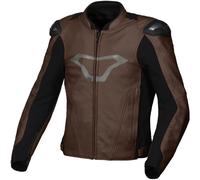 Macna Aviant Air perforated Motorcycle Leather Jacket, brown, size 52