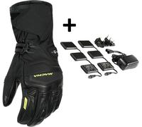 Macna Azra RTX 12V Kit, gloves waterproof heatable 4XL Black