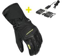 Macna Azra RTX heatable Motorcycle Gloves Kit, black, size 4XL for Men
