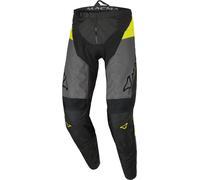 Macna Backyard-1 Motocross Pants, black/grey/yellow, size M