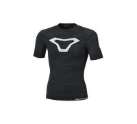Macna Base Layer Summer Functional Shirt, black-grey, size L XL for Men