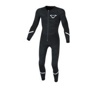 Macna Base Layer Summer One Piece Functional Suit, black-grey, size L XL