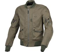 Macna Bastic 2023 waterproof Motorcycle Textile Jacket, green, size 2XL for Men