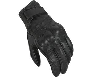 Macna Bold perforated Motorcycle Gloves, black, size M