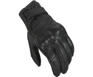Macna Bold perforated Motorcycle Gloves, black, size XL for Men