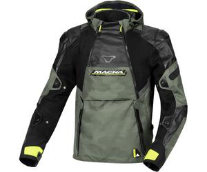 Macna Bradical Camo waterproof Motorcycle Textile Jacket, green, size 2XL for Men