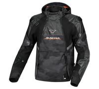 Macna Bradical Men's Textile Jacket men Black/Camouflage, L