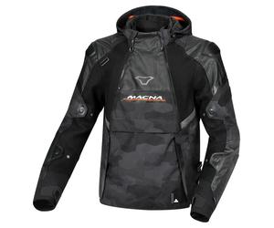 Macna Bradical Men's Textile Jacket men Black/Camouflage, S