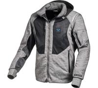 Macna Breeze Motorcycle Zip Hoodie, black-grey, size XS for Men