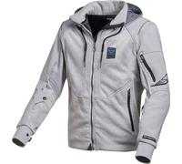 Macna Breeze Motorcycle Zip Hoodie, grey, size XL for Men