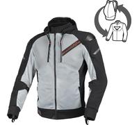 Macna Brero Motorcycle Textile Jacket, black-grey, size M for Men