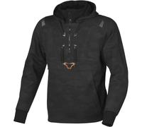 Macna Byron Motorcycle Hoodie, black/camouflage, size XXL
