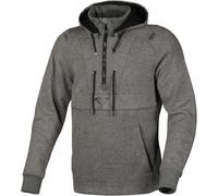 Macna Byron Motorcycle Hoodie, grey, size XXL