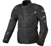 Macna Chieftane Solid waterproof Motorcycle Textile Jacket, black, size M for Men