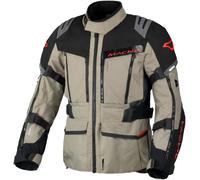 Macna Chieftane, textile jacket waterproof L Beige/Black/Red