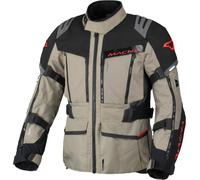 Macna Chieftane waterproof Motorcycle Textile Jacket, black/sand, size M
